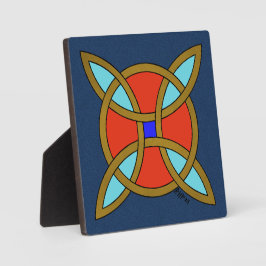 Nordic Protection from Witchcraft or Witch's Knot Fotoplatte