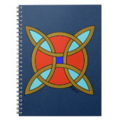 Nordic Protection from Witchcraft or Witch's Knot Notizblock (Vorderseite)