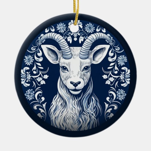 Nordic Ram Ornament (Vorne)