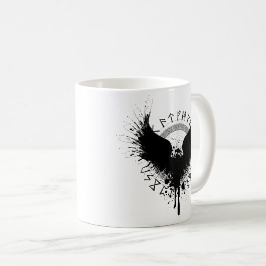 Nordic Raven Kaffeetasse (VorderseiteRechts)