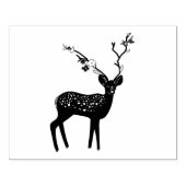 Nordic Reindeer Gummistempel (Prägung)