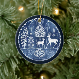 Nordic Rentier Ornament