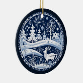 Nordic Rentier Ornament (Rechts)