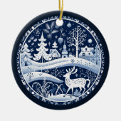 Nordic Rentier Ornament (Vorne)