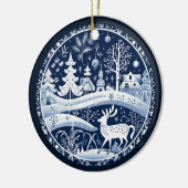 Nordic Rentier Ornament (Links)