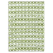 Nordic Rentier & Snowflakes Tischdecke (Vorderseite)