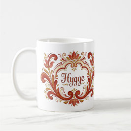  Nordic Rosemaling Mug, “Hygge” Scandinavian Coz Kaffeetasse