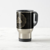 NORDIC RUNE SCANDINAVIAN MYTHOLOGY REISE MUG REISEBECHER (VorderseiteRechts)