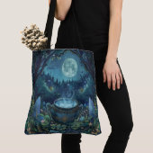 Nordic Samhain Tragetaschen - Hexen Cauldron Desig Tasche (Von Nahem)