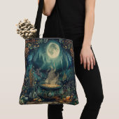 Nordic Samhain Tragetaschen - Hexen Cauldron Desig Tasche (Von Nahem)