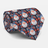 Nordic Santa Necktie Krawatte (Gerollt)