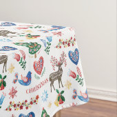 Nordic Scandinavian Style Christmas Pattern Tablec Tischdecke (Beispiel)