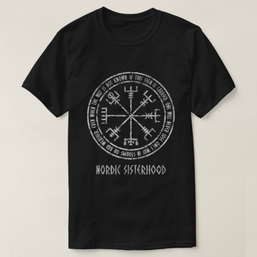 Nordic Sisterhood Bind Rune T-Shirt (Design vorne)