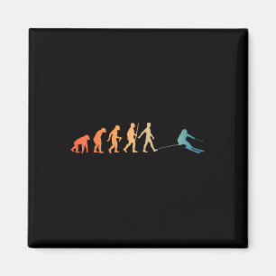 Nordic Ski Art Men Snowboard Skifahren Lo Magnet