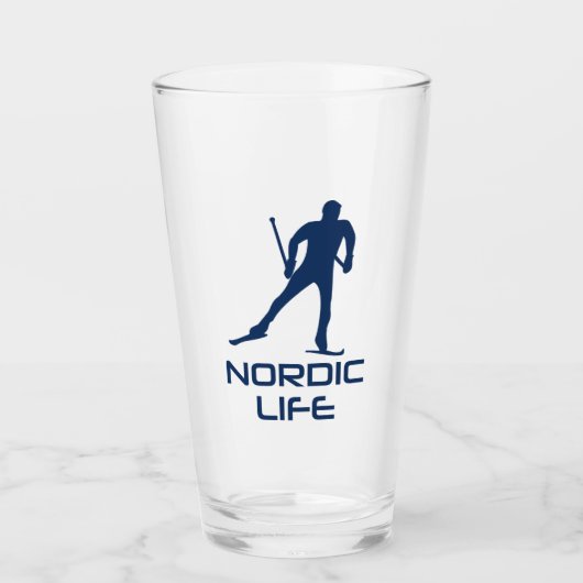 Nordic Ski Life Glas (Vorderseite)
