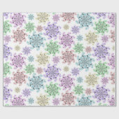 Nordic Snow Garden Geschenkpapier (Flach)