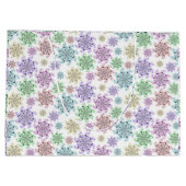 Nordic Snow Garden Große Geschenktüte (Rückseite)