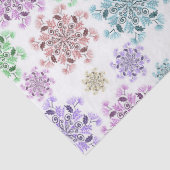 Nordic Snow Garden  Seidenpapier (Detail)