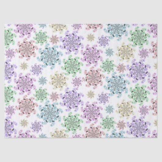 Nordic Snow Garden  Seidenpapier (Vorderseite)