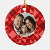 Nordic Star Frame Keramik Ornament (Vorne)