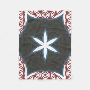 Nordic Star Shield Fleece Blanket