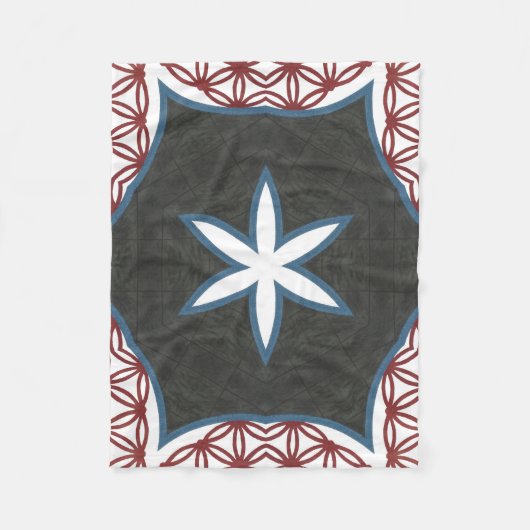 Nordic Star Shield Fleece Blanket (Vorderseite)
