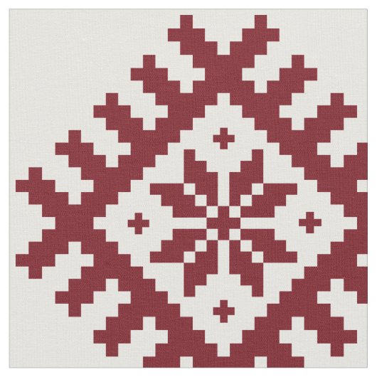 Nordic Star Stoff (Nahaufnahme)