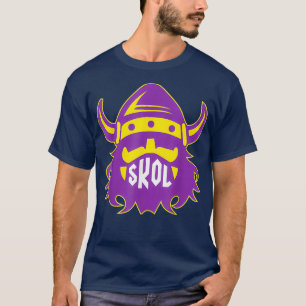 Nordic Stronger Lila Helm T-Shirt