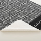 Nordic Sweater Muster Personalisiert Sherpadecke (3/4)