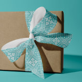 Nordic Sweater Pattern für Ice Blue und White Ripsband