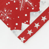 Nordic Sweater Polar Bären Tiere Weihnachten Fleecedecke (Ecke)