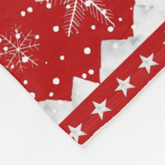 Nordic Sweater Polar Bären Tiere Weihnachten Fleecedecke (Ecke)