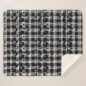 Nordic Sweater Winter Animals White Buffalo Karier Sherpadecke (Vorderseite (Horizontal))