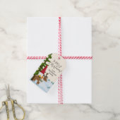 Nordic Trek Frohe Weihnachten Geschenkanhänger (Mit Garn)