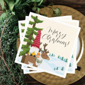 Nordic Trek Frohe Weihnachten Serviette