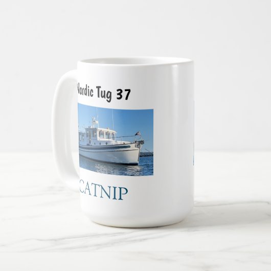 Nordic Tug 37 Tasse (Vorderseite Links)