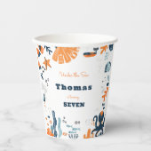 Nordic Under Sea Kindergeburtstag Pappbecher (Vorderseite)