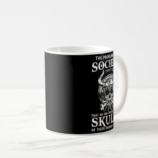 Nordic Valhalla Odin Problem der Sonnengesellschaf Kaffeetasse (VorderseiteRechts)