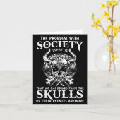 Nordic Valhalla Odin Problem der Sonnengesellschaf Karte (Gelbe Blume)