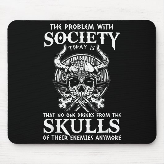 Nordic Valhalla Odin Problem der Sonnengesellschaf Mousepad (Vorne)