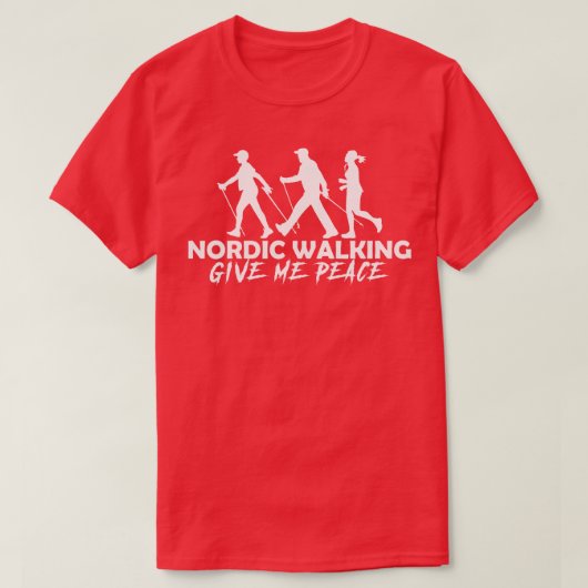 Nordic Walking 1 T-Shirt (Design vorne)