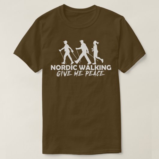 Nordic Walking 1 T-Shirt (Design vorne)
