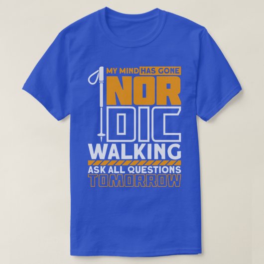 Nordic Walking 4 T-Shirt (Design vorne)