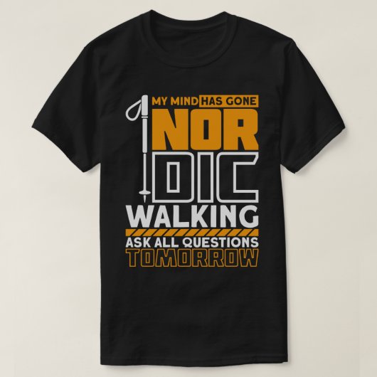 Nordic Walking 4 T-Shirt (Design vorne)