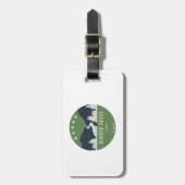 Nordic Walking in der Region Gepäckanhänger (Vorderseite vertikal)