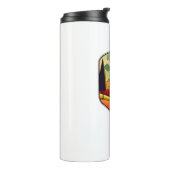 Nordic Walking in der Region Ritom-Piora Thermosbecher (Nach links gedreht)