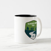 Nordic Walking in der Region Zweifarbige Tasse (VorderseiteRechts)