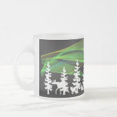 Nordic Walking in Weiß mit Nordlichter Mattglastasse (Links)