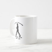 Nordic Walking Kaffeetasse (Vorderseite Links)