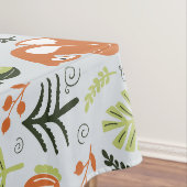 Nordic Woodland Fox Winterweihnachtsbaum Tischdecke (Beispiel)